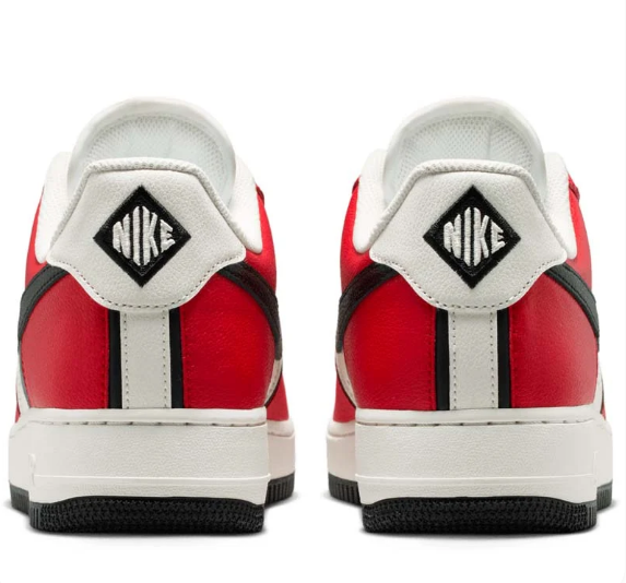 Nike Air Force 1 '07 LV8 'University Red/Black' Sneakers