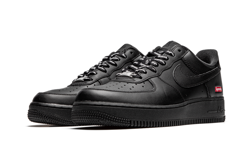 Nike Air Force 1 Low Supreme 'Mini Box Logo' Black (CU9225-001)