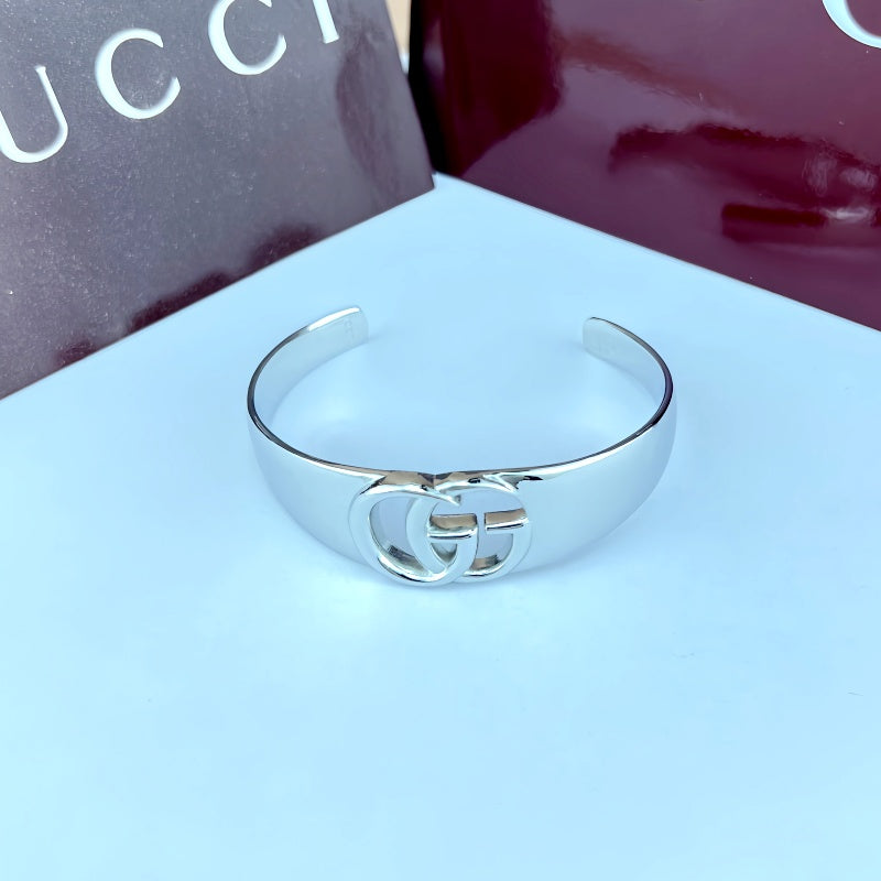 Gucci Double G Cutout Cuff Bracelet